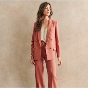 Sezane Christie Jacket in Rosewood Size 44